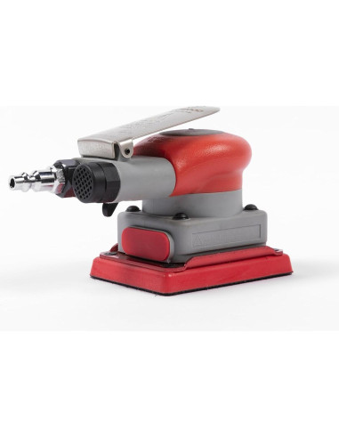 Lijadora orbital neumática UPWOOD 3x4" 10000 RPM con 12 lijas