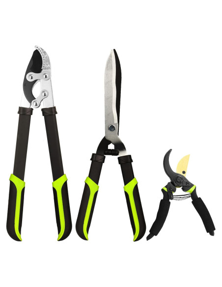 Juego de Tijeras de Jardín YRTSH 3 Piezas - Loppers 48.3 cm Juego de Tijeras de Jardín YRTSH 3 Piezas - Loppers 48.3 cm