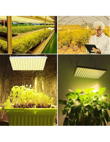 Luz de Cultivo LED 40W CUPAN Espectro Completo para Plantas