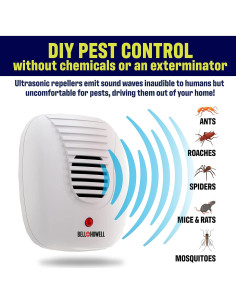 Repelente de Plagas Ultrasónico Bell + Howell Kit 6 Unidades 2