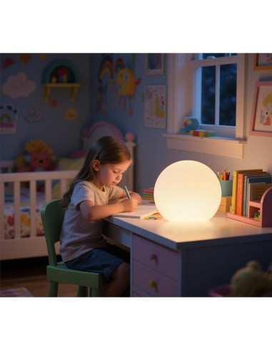 Lámpara de Globo LED COPU 20cm 16 Colores RGB Control Remoto