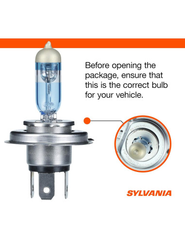 Bombillas de Faro SYLVANIA 9003 SilverStar Ultra 2 Pack