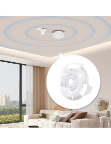 Soporte de Montaje en Pared EDUP para Deco WiFi 7 - Blanco