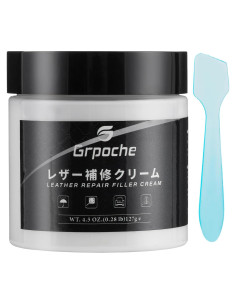 Relleno de Cuero Grpoche 127g para Reparar Agujeros y Rayones