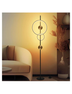 Lámpara de Pie LED AManLife 165 cm Regulable 40W 2500LM