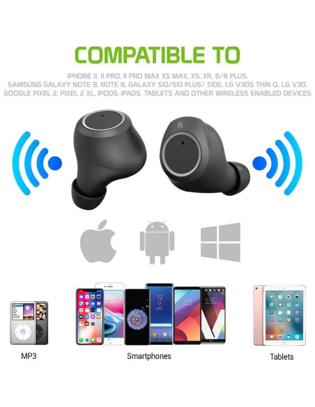 Auriculares Inalámbricos Bluetooth V5.3 VOLT PLUS XG01 IPX6 Auriculares Inalámbricos Bluetooth V5.3 VOLT PLUS XG01 IPX6