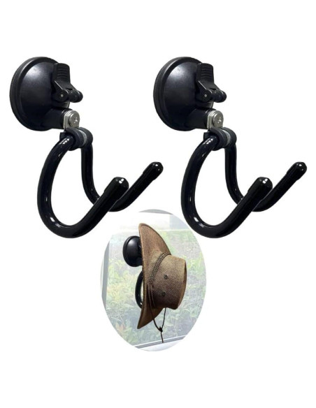 Ganchos de Ventosa AUXPhome para Sombreros - 2 Piezas Ganchos de Ventosa AUXPhome para Sombreros - 2 Piezas