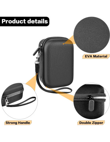 Funda de cámara digital Grapsa para Canon PowerShot 13x9.5x7.9cm