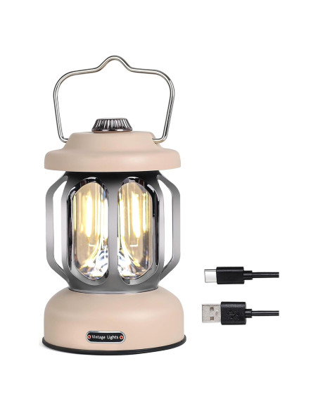 Linterna de Camping LED Recargable SEAMAGIC 2000mAh Blanca Linterna de Camping LED Recargable SEAMAGIC 2000mAh Blanca