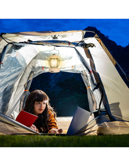 Linterna de Camping LED Recargable SEAMAGIC 2000mAh Blanca Linterna de Camping LED Recargable SEAMAGIC 2000mAh Blanca