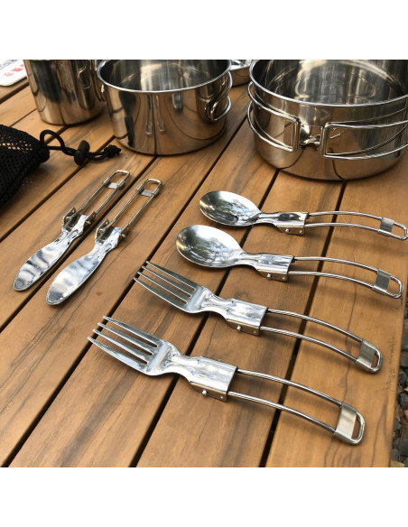 Set de utensilios de cocina para camping TititataOK 12 piezas Set de utensilios de cocina para camping TititataOK 12 piezas