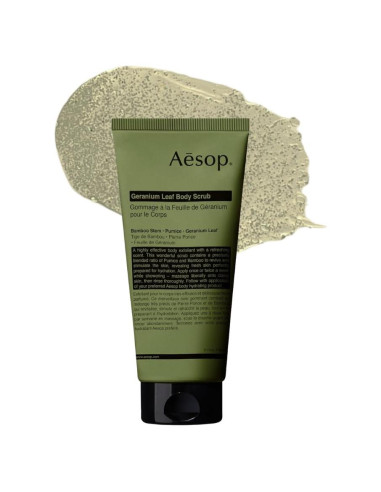 Exfoliante Corporal Aesop Geranio 180ml - Piel Suave e Hidratada