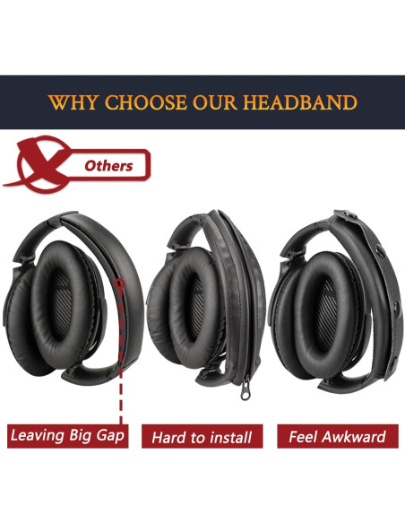 Funda de diadema SOULWIT para auriculares Bose OE2 y SoundTrue OE Funda de diadema SOULWIT para auriculares Bose OE2 y SoundTrue OE