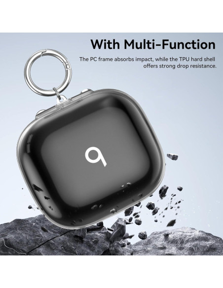 Funda TPU SkyArmor para Powerbeats Pro 2 - Negro Transparente Funda TPU SkyArmor para Powerbeats Pro 2 - Negro Transparente