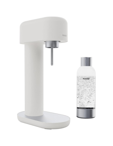 Botella de Carbonatación Mysoda 1L Plata - Reutilizable y BPA Free Botella de Carbonatación Mysoda 1L Plata - Reutilizable y BPA Free