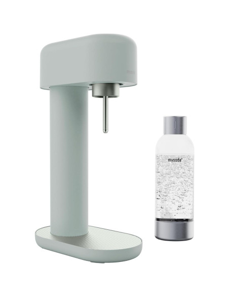 Botella de Carbonatación Mysoda 1L Plata - Reutilizable y BPA Free Botella de Carbonatación Mysoda 1L Plata - Reutilizable y BPA Free