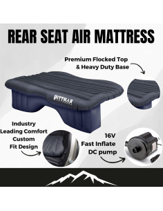 Colchón Inflable Pittman Outdoors AirBedz para Asiento Trasero 2