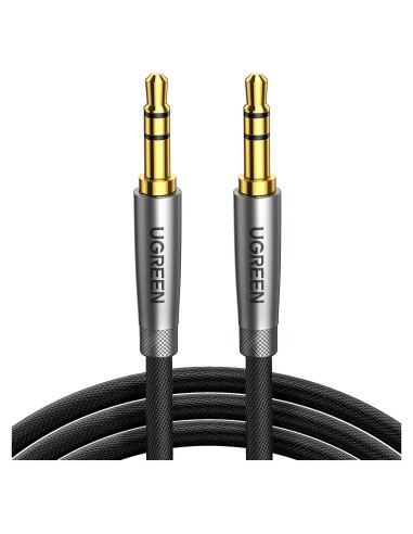 Cable de Audio UGREEN 3.5mm Macho a Macho 0.91m Hi-Fi