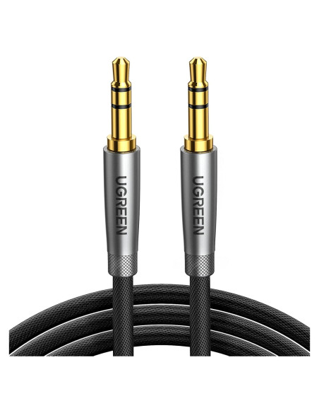 Cable de Audio UGREEN 3.5mm Macho a Macho 0.91m Hi-Fi Cable de Audio UGREEN 3.5mm Macho a Macho 0.91m Hi-Fi