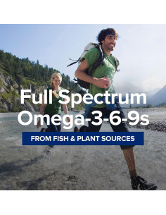 Suplemento Omega 3 6 9 GNC Triple Fuerza 1725mg 90 Softgels 2