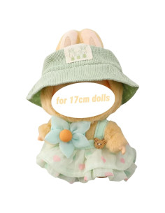 Conjunto de Ropa para Muñeca 17cm KPWIN Vestido Verde