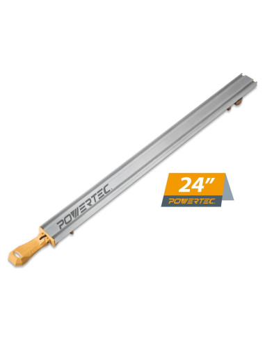 Guía de Sierra Circular POWERTEC 24"/61 cm con Abrazadera