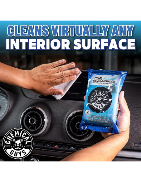 Limpiador y Protector Total para Interiores Chemical Guys 2 Paquete Limpiador y Protector Total para Interiores Chemical Guys 2 Paquete
