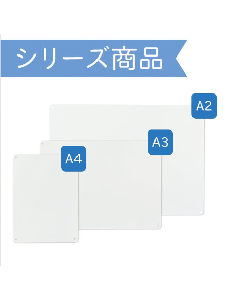 Pizarra de Papel Blanca A3 Magex MPWH-A3 Paquete de 2 Pizarra de Papel Blanca A3 Magex MPWH-A3 Paquete de 2