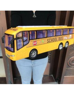 Autobús Escolar de Juguete AUTERCO Amarillo 31.75 cm Inercia 2
