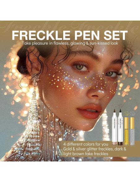 Bolígrafo de Pecas Wugbc 4 Colores Brillantes a Prueba de Agua Bolígrafo de Pecas Wugbc 4 Colores Brillantes a Prueba de Agua