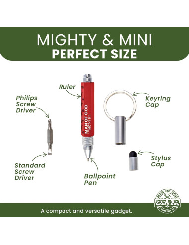 Mini Herramienta Multifuncional Logos Trading Post - 9.21 cm