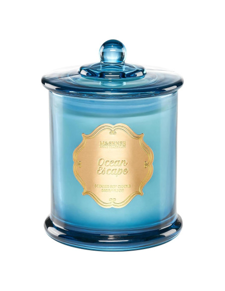 Vela Aromática M&SENSE OceanEscape 360g Soja Natural 75h Vela Aromática M&SENSE OceanEscape 360g Soja Natural 75h