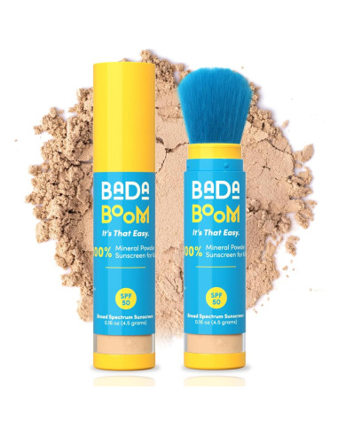 Protector Solar Mineral en Polvo Bada Boom SPF 50 para Niños