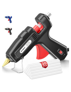 Pistola de Pegamento Caliente DIYSELF 60/100W con 20 Barras