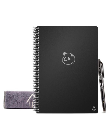 Planificador Reutilizable Panda Rocketbook Ejecutivo Negro 15.2x22.4 Planificador Reutilizable Panda Rocketbook Ejecutivo Negro 15.2x22.4