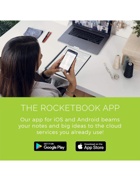 Planificador Reutilizable Panda Rocketbook Ejecutivo Negro 15.2x22.4 Planificador Reutilizable Panda Rocketbook Ejecutivo Negro 15.2x22.4