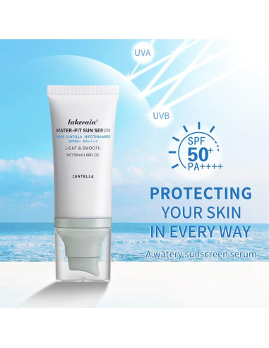 Protector Solar Facial SPF 50 Centella Asiatica 2PCS - Hidratante