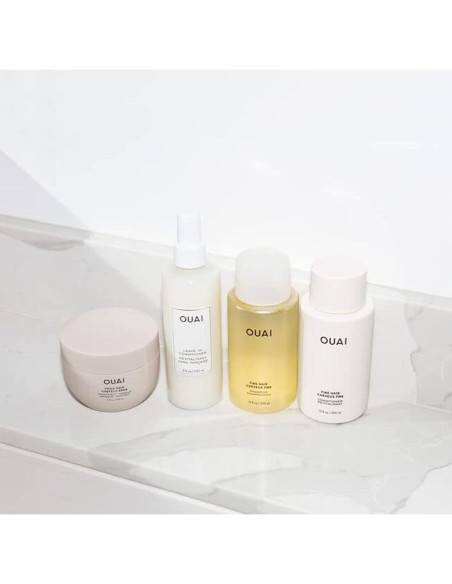 OUAI Set Anti-Frizz para Cabello Fino - Champú y Acondicionador OUAI Set Anti-Frizz para Cabello Fino - Champú y Acondicionador