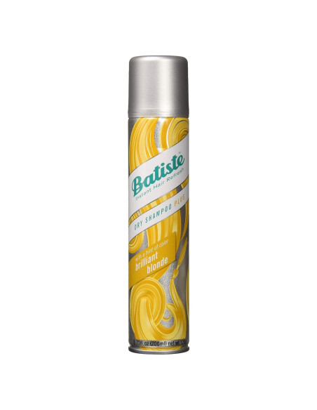 Champú Seco Batiste Plus Rubio Brillante 3 x 200 ml Champú Seco Batiste Plus Rubio Brillante 3 x 200 ml
