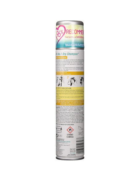 Champú Seco Batiste Plus Rubio Brillante 3 x 200 ml Champú Seco Batiste Plus Rubio Brillante 3 x 200 ml