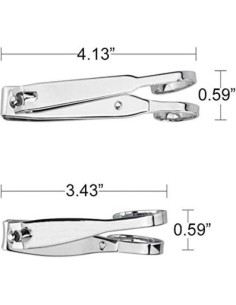 Set de Cortauñas KRISMYA EZ Grip Acero al Carbono 2 Piezas 2