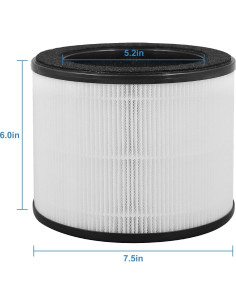Filtro de Reemplazo Laukowind para Purificador Coway Airmega 100 2