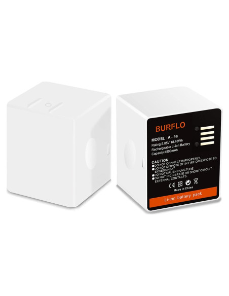 Paquete de 2 Baterías Recargables Arlo BURFLO 4800mAh Paquete de 2 Baterías Recargables Arlo BURFLO 4800mAh