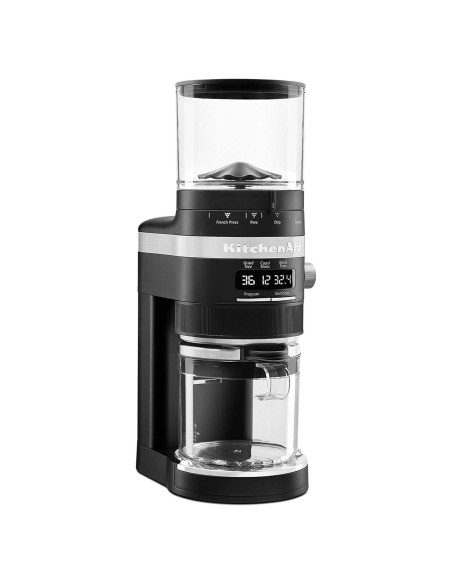 Molino de Café KitchenAid KCG8433 Negro Mate 283g Molino de Café KitchenAid KCG8433 Negro Mate 283g