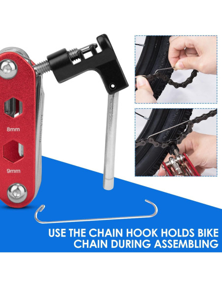 Kit de Herramientas 14 en 1 WOTOW para Bicicleta con Bolsa Kit de Herramientas 14 en 1 WOTOW para Bicicleta con Bolsa