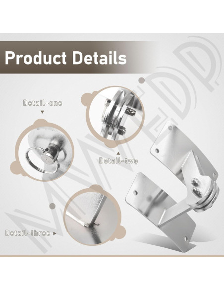 Kit de Junta de Bisagra Acero Inoxidable MWEDP para Weber 18.5/22.5 Kit de Junta de Bisagra Acero Inoxidable MWEDP para Weber 18.5/22.5