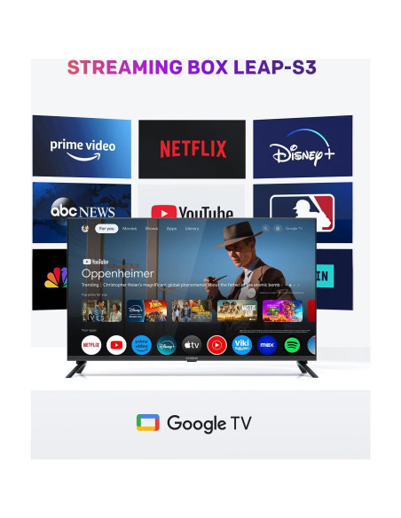 Receptor de Medios Streaming Strong S3 UHD 4K con Chromecast Receptor de Medios Streaming Strong S3 UHD 4K con Chromecast