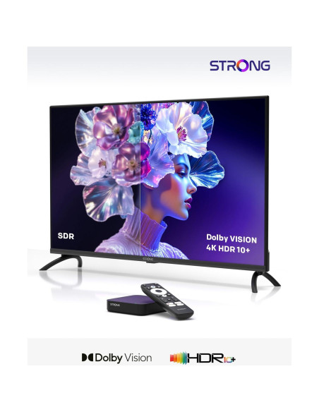 Receptor de Medios Streaming Strong S3 UHD 4K con Chromecast Receptor de Medios Streaming Strong S3 UHD 4K con Chromecast
