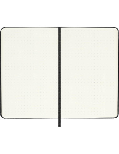 Cuaderno Moleskine Clásico Tapa Dura A6 Punteado Negro