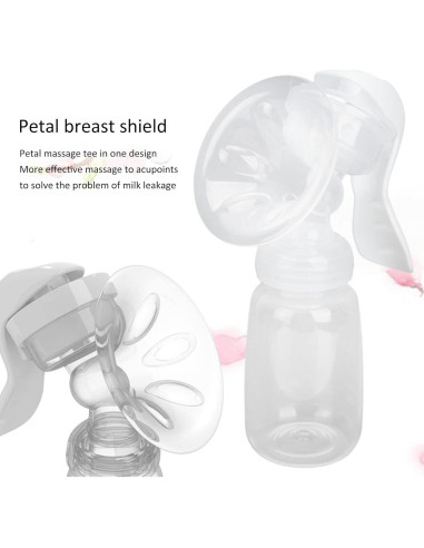 Bomba de Lactancia Manual HURRISE 150ml Portátil Ergonomica